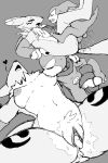 anthro anvil_position bandai_namco bodily_fluids breast_grab breast_play breast_suck breasts cum cum_in_pussy cum_inside cum_on_penis cum_splatter digimon digimon_(species) duo female from_front_position genital_fluids genitals hand_on_breast hi_res impmon legs_up male male/female nipples penetration penis pussy pussy_juice renamon sex size_difference sucking vaginal vaginal_penetration vulapa 