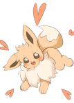  &lt;3 3_toes ambiguous_gender blush brown_eyes brown_inner_ear canid colored cute_fangs digital_drawing_(artwork) digital_media_(artwork) dipstick_tail eevee feet feral fluffy front_view full-length_portrait fur happy head_tuft hi_res kemono looking_at_viewer lying mammal markings monotone_ears multicolored_body multicolored_fur multicolored_tail neck_tuft nintendo on_front open_mouth open_smile paws pok&eacute;mon pok&eacute;mon_(species) portrait quadruped simple_background smile solo tail_markings tan_body tan_ears tan_fur three-quarter_view toes tsukiya_(rajx3523) tuft two_tone_body two_tone_fur two_tone_tail video_games white_background white_body white_fur 