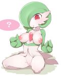  &lt;3 &lt;3_censor 3_fingers ? areola big_breasts black_eyelashes blush bottomwear breasts censored cheek_tuft chest_spike cleft_of_venus clothing dress exposed_breasts eyelashes facial_tuft female fingers gardevoir genitals georugu13 glistening glistening_areola glistening_breasts glistening_eyes glistening_nipples green_body green_hair green_skin hair hair_over_eye hi_res kneeling looking_at_breasts looking_at_own_breasts looking_at_self motion_lines navel nintendo nipples noseless on_ground one_eye_obstructed open_mouth pictographics pink_areola pink_nipples pink_speech_bubble pink_tongue pok&eacute;mon pok&eacute;mon_(species) pseudo_hair pupils pussy red_eyes red_pupils red_spikes shadow short_hair simple_background skirt solo speech_bubble spikes spikes_(anatomy) thick_eyelashes tongue tuft video_games white_background white_body white_bottomwear white_clothing white_dress white_skin white_skirt 
