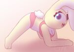  all_fours amy_hope_(guak) anthro blue_eyes bra breasts cleavage clothed clothing ears_down eyelashes female fluffy fluffy_tail fur guak happy hi_res humanoid jack-o&#039;_pose lagomorph leporid long_ears looking_at_viewer mammal meme meme_pose panties pink_bra pink_clothing pink_panties pink_underwear pivoted_ears pose rabbit simple_background smile solo spread_legs spreading suggestive suggestive_pose teeth thick_thighs tongue underwear white_body white_fur wide_hips yellow_body yellow_fur 