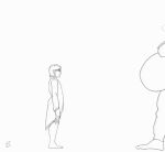  aanhrefn animated anthro belly clothing duo growth haplorhine human jzp_art macro male male/male mammal micro micro_on_macro monkey muscle_growth muscular muscular_male overweight primate short_playtime size_difference smothering squish transformation weight_loss 