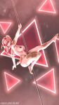  3d_(artwork) ali_valencia anthro bovid caprine dancing digital_media_(artwork) dominussfm female goat hi_res looking_at_viewer mammal pole solo source_filmmaker stripper stripper_pole 