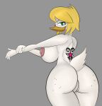  anatid anseriform anthro avian big_breasts big_butt bird breasts butt dickie_duck disney duck ducktales ducktales_(2017) female freckles genitals gothicclatte hi_res horny_(disambiguation) pussy tattoo thick_thighs 