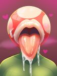  3:4 absurd_res anthro big_breasts bodily_fluids breasts cum cum_on_face cum_on_tongue elemental_creature female flora_fauna genital_fluids hi_res jwecchi lips mario_bros nintendo open_mouth piranha_plant plant solo thick_lips thick_tongue tongue tongue_out video_games 