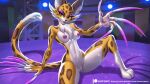  16:9 2022 5_fingers alanscampos anthro areola breasts clawroline digital_media_(artwork) eyebrows felid female fingers fur genitals hi_res kirby_(series) leopard looking_at_viewer mammal nintendo nipples nude pantherine pussy solo text url video_games widescreen 