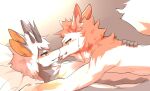  absurd_res canid canine canis dragon duo feral hi_res humanoid male male/male mammal wolf x1aoyaoya 