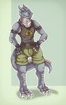  abs anthro barazoku belly biceps big_muscles blue_eyes bulge claws clothed clothing digital_media_(artwork) digitigrade dominant dragon dragontigerwolf flexing front_view fully_clothed grey_body grin growing growth growth_sequence happy hi_res huge_muscles hyper hyper_muscles kardukk kobold looking_at_viewer male multicolored_body muscular muscular_anthro muscular_male paws pecs pose reptile scalie sequence shaded smile solo spikes teeth tongue tongue_out two_tone_body two_tone_tail underwear white_body 