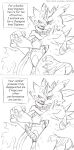  absurd_res anthro bandai_namco canid canine claws digimon digimon_(species) dragon duo female fingering fox genitals grusgammamon hi_res male male/female mammal penis renamon sketch unfinished vaginal vaginal_fingering vavacung 