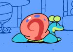 angry animated anthro big_butt bouncing_butt butt gary_the_snail gastropod jiggling male mollusk nickelodeon shell short_stack snail spongebob_squarepants superiorfox 