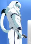  2021 anthro balls baseball_uniform belt black_eyes black_nose black_tail blush bodily_fluids bottomwear chastity_cage chastity_device chirasgi clothed clothing dated elbow_tuft felid fur fur_tuft genital_fluids genitals hair hi_res leo_(saitama_seibu_lions) lion looking_down mammal mane mane_hair mascot multicolored_body multicolored_fur nippon_professional_baseball pantherine pants partially_clothed peeing penis saitama_seibu_lions shirt side_view sportswear tail_tuft topwear tuft two_tone_body two_tone_fur two_tone_tail uniform urinal urine white_body white_bottomwear white_clothing white_fur white_hair white_mane white_pants white_shirt white_tail white_topwear 