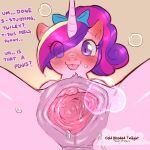  1:1 2022 blush bodily_fluids clitoris cold-blooded-twilight dialogue digital_media_(artwork) english_text equid equine eyelashes female friendship_is_magic genital_fluids genitals hasbro hi_res horn looking_at_viewer mammal my_little_pony princess_cadance_(mlp) pussy pussy_juice simple_background solo spread_legs spreading text unicorn 
