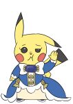  alpha_channel bow clothed clothing crossdressing dress feral footwear fur gem happy_harvey hi_res male mammal mouse murid murine nintendo phone_drawing pikachu pok&eacute;mon pok&eacute;mon_(species) rodent shoes simple_background solo transparent_background unamused video_games yellow_body yellow_fur 