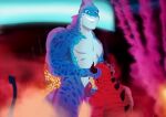  absurd_res anthro blue_body duo fellatio fish hi_res humanoid male male/male marine monster nude oral penile red_body rumble_(movie) sex shark steve_(rumble) tentacular_(rumble) 