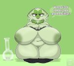  ? anthro areola belly big_breasts bong bottomwear bottomwear_down breasts clothed clothing drugs english_text female green_body green_nipples half-closed_eyes hand_on_chest hi_res huge_breasts huge_thighs kneeling looking_at_viewer mklancer00 narrowed_eyes navel nintendo nipples nude open_mouth orange_eyes overweight overweight_anthro overweight_female pants pants_down partially_clothed pok&eacute;mon pok&eacute;mon_(species) puffy_nipples raised_clothing raised_shirt raised_topwear shirt solo speech_bubble sprigatito text thick_thighs topwear video_games 