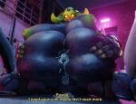  after_sex anus areola begging begging_for_more big_breasts big_butt blizzard_entertainment bodily_fluids breasts butt butt_grab cum cum_in_ass cum_inflation cum_inside cum_on_butt female genital_fluids genitals hand_on_butt hi_res horn huge_breasts huge_butt inflation machine nipples omnic orisa_(overwatch) overwatch penis puffy_anus pussy robot snips456fur solo spread_butt spreading tally_marks taur video_games 