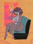  2022 alcohol anthro areola barbera_(regular_show) bedroom_eyes beverage big_breasts bracelet breasts brown_body brown_hair butt cartoon_network container cup drinking_glass female fur furniture glass glass_container glass_cup hair hi_res jewelry mammal multicolored_body multicolored_fur narrowed_eyes navel nipples nude procyonid raccoon regular_show seductive smile sofa solo thick_thighs two_tone_body two_tone_fur wide_hips wine wine_glass wolftang 