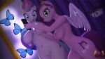  3d_(artwork) absurd_res anthro anthrofied big_breasts blue_eyes breasts cellphone cutie_mark digital_media_(artwork) equid equine female genitals green_eyes hasbro hi_res loveslove mammal mlp_g5 my_little_pony nude pegasus phone pipp_petals_(mlp) pussy selfie sibling sister sisters smartphone wings zipp_storm_(mlp) 