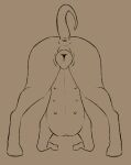  2021 anatomically_correct anatomically_correct_anus anatomically_correct_genitalia anatomically_correct_pussy animal_genitalia animal_pussy anus ass_up butt canid canine canine_pussy canis conditional_dnp domestic_dog female feral genitals hi_res jack-o&#039;_pose mammal monochrome multi_nipple nipples pose presenting presenting_anus presenting_hindquarters presenting_pussy psy101 pussy sepia sketch solo 