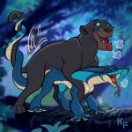  anthro bagheera_(jungle_book) disney duo felid female feral from_behind_position hypnosis hypnotic_eyes keona_ramos keona_tempt male male/female male_penetrating mammal mind_control pantherine penetration reptile scalie sex snake the_jungle_book 