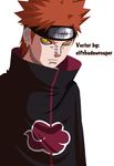  male naruto pain signed vector 