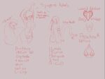  animal_humanoid anthro chimera clothed clothing concept_art description dragon duo female female/female fluffy fluffy_tail human humanoid laffulaffubread mammal partially_clothed sketch_page solo_focus tail_mouth text unusual_anatomy unusual_tail 