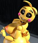  absurd_res carlaruby203 female five_nights_at_freddy&#039;s five_nights_at_freddy&#039;s_2 hi_res nipple_piercing nipples piercing scottgames tagme toy_chica_(fnaf) video_games yellow_body 