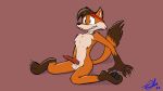  absurd_res andromorph anthro canid canine fox hi_res intersex knot male male/male mammal solo toony zoh_the_dog 