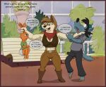  anthro background_character breasts breath butt canid canine canis clothing crossover digital_media_(artwork) disney dominant dominant_female ducktales ducktales_(2017) erection feet female group hi_res imminent_rape imminent_sex lagomorph leporid looking_pleasured male male/female mammal nu_pogodi open_mouth rabbit size_difference soyuzmultfilm text tongue tongue_out volk vylfgor wolf zayats 