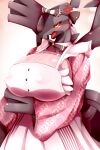  angry anthro big_breasts blush breasts clothed clothing dragon female legendary_pok&eacute;mon nintendo pok&eacute;mon pok&eacute;mon_(species) ryutier solo video_games wings zekrom 