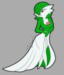  absurd_res anthro clothed clothing female gardevoir hi_res humanoid irgramfox nintendo nintendo_switch pok&eacute;mon pok&eacute;mon_(species) solo video_games 