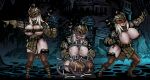  ambiguous_gender areola armor axe back_boob big_breasts black_clothing black_tentacles blush bodily_fluids bounty_hunter_(darkest_dungeon) breasts brown_knee_highs butt cleavage clothed clothed_sex clothing cum cum_in_ass cum_in_nipples cum_in_pussy cum_inside cum_on_breasts cum_on_leg cum_splatter darkest_dungeon digital_media_(artwork) duo female feral forced genital_fluids genitals gesture glistening glistening_body glistening_skin gloves hair handwear headgear helmet huge_breasts human kneeling legwear light_body light_skin long_hair mammal melee_weapon monster nipple_fetish nipple_penetration nipple_play nipples niur not_furry nude open_mouth panties penetration penile pointing pussy rape restrained sex side-tie_panties side_boob tentacle_monster tentacle_rape tentacle_sex tentacles text thigh_highs underwear url vaginal vaginal_penetration video_games weapon white_hair worm 