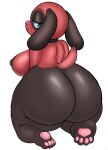  absurd_res animal_crossing anthro big_butt breasts butt canid canine canis capikeeta cherry_(animal_crossing) domestic_dog female hi_res mammal nintendo solo video_games 