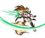  adapted_costume alternate_costume armor ball blonde_hair highres long_hair mythra_(xenoblade) navel simple_background soccer soccer_ball soccer_uniform sportswear super_mario_strikers thegreyzen very_long_hair white_background xenoblade_chronicles_(series) xenoblade_chronicles_2 yellow_eyes 