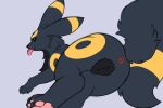  animal_genitalia animal_pussy anus canine_pussy eeveelution female feral genitals hindpaw looking_at_viewer lying nintendo nova-umbreon on_side pawpads paws pok&eacute;mon pok&eacute;mon_(species) pussy raised_tail simple_background solo tongue tongue_out umbreon video_games 