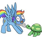  alpha_channel asphyxiation blue_body blue_fur choking duo equid equine female feral friendship_is_magic fur green_body hair happy_harvey hasbro horse male mammal multicolored_hair multicolored_tail my_little_pony pegasus phone_drawing plastic pony rainbow_dash_(mlp) rainbow_hair rainbow_tail reptile rescue scalie simple_background spread_wings tank_(mlp) tortoise transparent_background trash turtle wings 