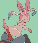  animated balls colrblnd duo eeveelution erection female female_on_top feral genitals hot_dogging lucario male male/female nintendo on_top penis pok&eacute;mon pok&eacute;mon_(species) short_playtime sylveon tagme video_games 