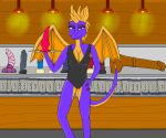  activision anthro clothing crossgender dildo dragon female lingerie lube lube_bottle sex_toy solo spyro spyro_the_dragon video_games zunner 