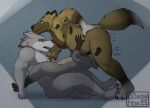  &lt;3 2022 5_fingers absurd_res anal anal_penetration animal_crossing anthro biceps biped bodily_fluids brown_body brown_fur brown_nose canid canine canis digital_media_(artwork) erection face_fucking fang_(animal_crossing) fellatio fingers fur genitals grey_body grey_fur grey_nose group group_sex hi_res humanoid_genitalia humanoid_penis intraspecies irrumatio kyle_(animal_crossing) male male/male mammal marcofox musclegut muscular muscular_anthro muscular_male nintendo nipples nude onomatopoeia open_mouth oral oral_penetration pecs penetration penile penile_penetration penis penis_in_ass plantigrade saliva sex size_difference smile sound_effects spitroast tan_body tan_fur teeth text thick_thighs threesome trio video_games wolf yellow_sclera 