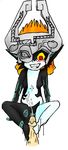  blush feet footjob grin imp midna nintendo oekaki smile the_legend_of_zelda the_legend_of_zelda:_twilight_princess twilight_princess 