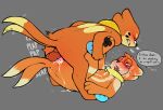  anthro blush bodily_fluids buizel crumb_(buizel) cum cum_in_ass cum_inside cum_on_self duo ejaculation feral from_front_position genital_fluids hi_res kai_(mr.smile) male male/male mating_press mr.smile nintendo pok&eacute;mon pok&eacute;mon_(species) sex video_games 