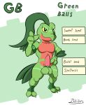 anthro balls big_balls clothing daison_the_fox footwear genitals green_balls green_body grovyle hi_res leaf leaf_tail male markings multicolored_body nintendo nude penis pok&eacute;mon pok&eacute;mon_(species) scalie solo solo_focus two_tone_body video_games yellow_eyes 