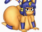  absurd_res animal_crossing ankha_(animal_crossing) anthro big_butt butt capikeeta female hi_res nintendo solo video_games 