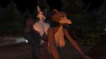  3d_(artwork) anthro beastars big_breasts breasts canid canine canis digital_media_(artwork) duo excited female forest fur genitals grey_body grey_fur juno_(beastars) male male/female mammal night penetration penis petruz_(copyright) plant roxthebluewolf source_filmmaker tongue tongue_out tree vaginal vaginal_penetration white_body white_fur wolf wolf_(petruz) 