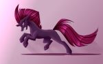  absurd_res blue_eyes broken_horn celes-969 equid equine friendship_is_magic hi_res hooves horn mammal my_little_pony my_little_pony:_the_movie_(2017) open_mouth running solo tempest_shadow_(mlp) unicorn 