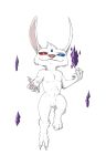  2022 4_fingers absurd_res alien alpha_channel anthro barely_visible_genitalia barely_visible_pussy biped blue_eyes cheek_tuft chest_tuft claws crystal digital_drawing_(artwork) digital_media_(artwork) disney experiment_(lilo_and_stitch) facial_tuft fan_character fate_(zafara) female fingers fur genitals head_tuft heterochromia hi_res lilo_and_stitch looking_at_viewer outline pink_nose pussy red_eyes signature simple_background smile solo suspended_in_midair toe_claws transparent_background tuft white_body white_claws white_fur zafara_(artist) 