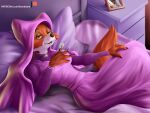  anthro canid canine disney female fox maid_marian mammal robin_hood_(disney) sharkdark solo 