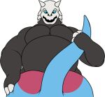  2022 aggron ambiguous_gender anal anthro belly big_butt big_dom_small_sub butt close-up dominant duo elwind_(thiccvally) feral front_view hand_on_butt hand_on_tail looking_down looking_down_at_partner male nintendo nt6969 open_mouth pecs pok&eacute;mon pok&eacute;mon_(species) salamence simple_background size_difference thick_thighs video_games 