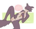  anthro beastars breasts canid canine canis carrot dany-j female flat_colors food genitals hi_res juno_(beastars) mammal nude plant pussy simple_background solo spanish_text spread_legs spreading text translated vegetable wolf 
