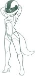 2024 alternate_costume anthro areola areola_slip armor armpit_hair arms_bent armwear big_breasts big_eyes big_iris biped black_and_white body_hair boots breasts camel_toe clothed clothed_anthro clothed_female clothing crotch_tuft dark_hair digital_drawing_(artwork) digital_media_(artwork) domestic_cat elbow_gloves eyelashes felid feline felis female female_anthro footwear full-length_portrait fur fur_tuft glistening glistening_eyes gloves hair hands_behind_head handwear headgear helmet hi_res high_heeled_boots high_heels ineffective_clothing iris kitty_katswell legwear looking_at_viewer mammal meme meme_clothing monochrome nickelodeon nipple_outline panties portrait pose pupils racing_helmet redout short_hair solo standing straight_legs sweater t.u.f.f._puppy tail thigh_highs three-quarter_view topwear tuft turtleneck underwear virgin_killer_sweater wide_hips