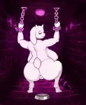 anthro bovid caprine chained_up dungeon female goat hi_res humanoid lordcuckness mammal mature_female solo toriel undertale_(series)